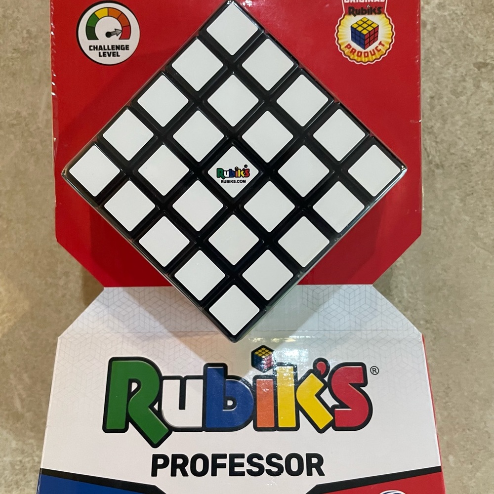 Professor 5x5 Puzzle Cube - White - Picture 3 of 7